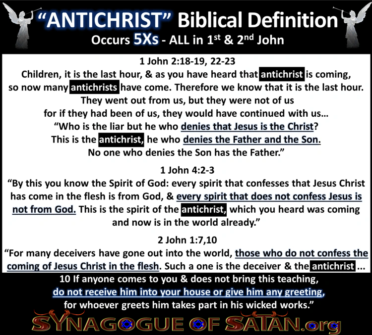 Jews who reject Christ are Antichrist! Biblical Definition of Antichrist! 6 Biblical-Definition-of-Antichrist-Book-of-Revelation