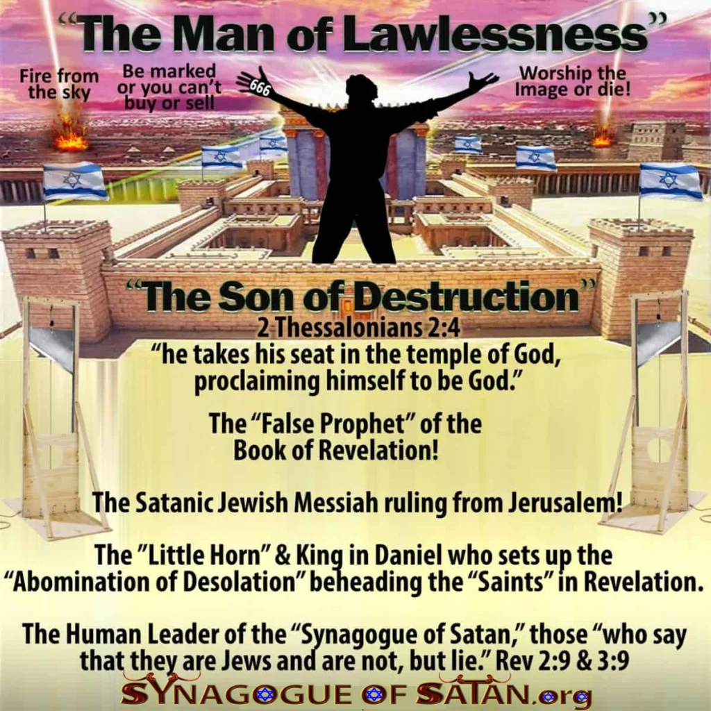 Man-of-Lawlessness-2-Thessalonians-Chapter-2-synagogueofsatan.org