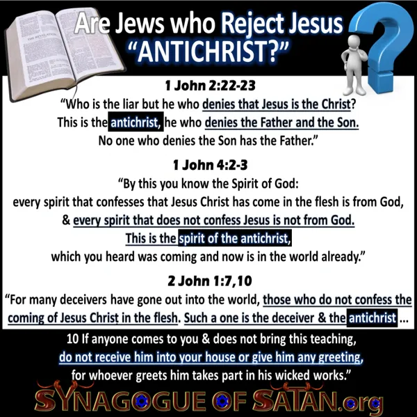 Identifying-the-Spirit-of-the-Antichrist-Are-a-Jews-who-reject-Jesus-Antichrist-Book-of-Revelation