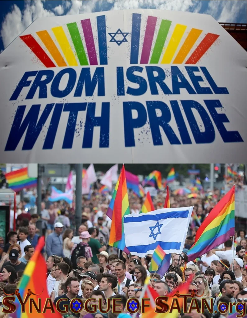 Jerusalem / Tel Aviv - The Gay Capital of the Middle East! - Revelation 11:8 2 Revelation 2:9 and Revelation 3:9 Synagogue-of-Satan-Israel-Celebrates-Pride